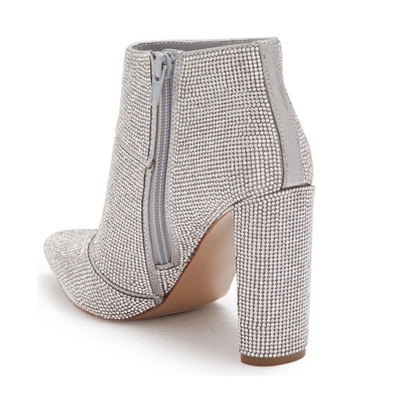 Steve Madden Rhinestone Sparkle Booties - Picture 4 of 8